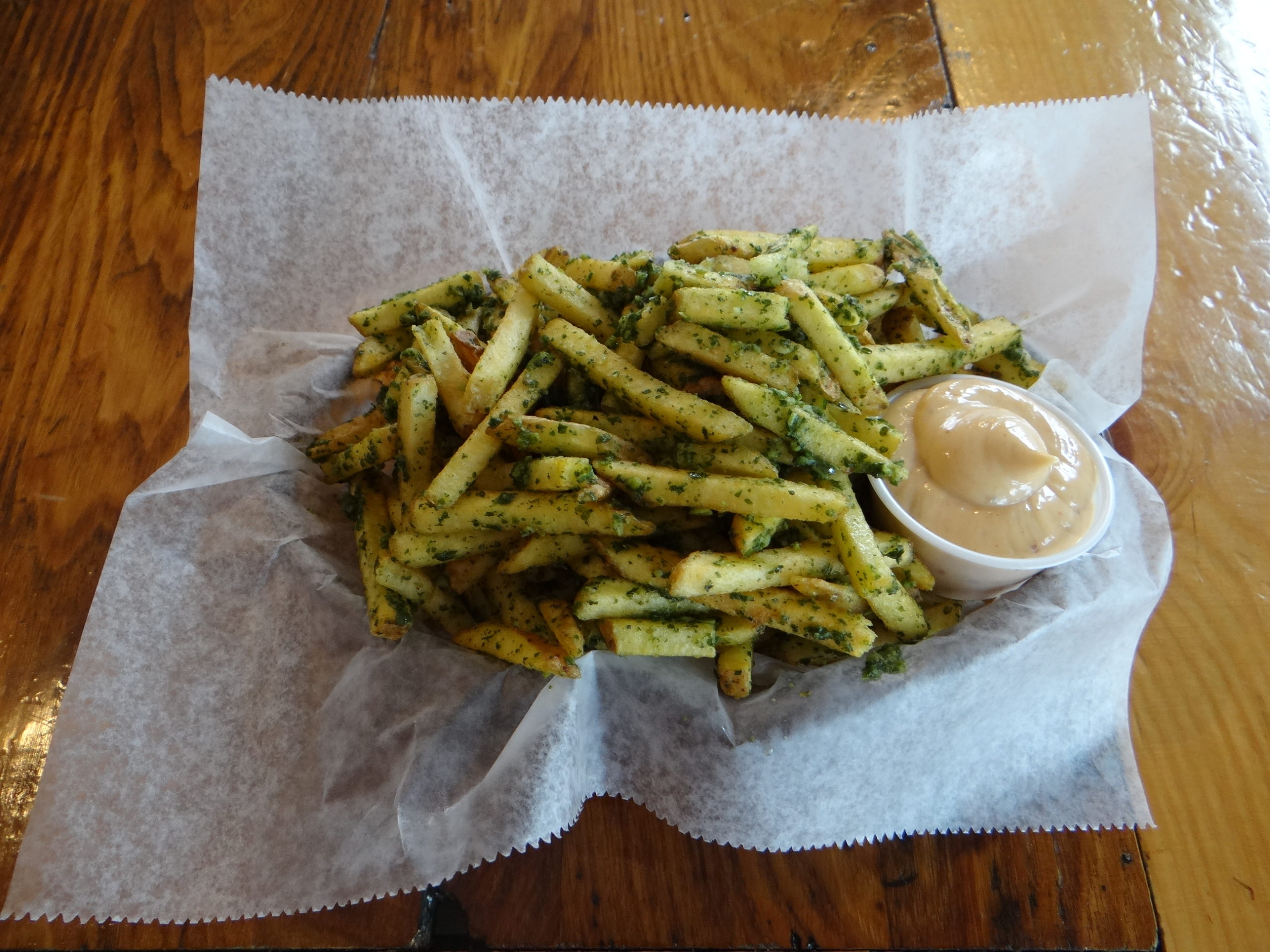 Council Rock Signature Garlic-Pesto Fries 